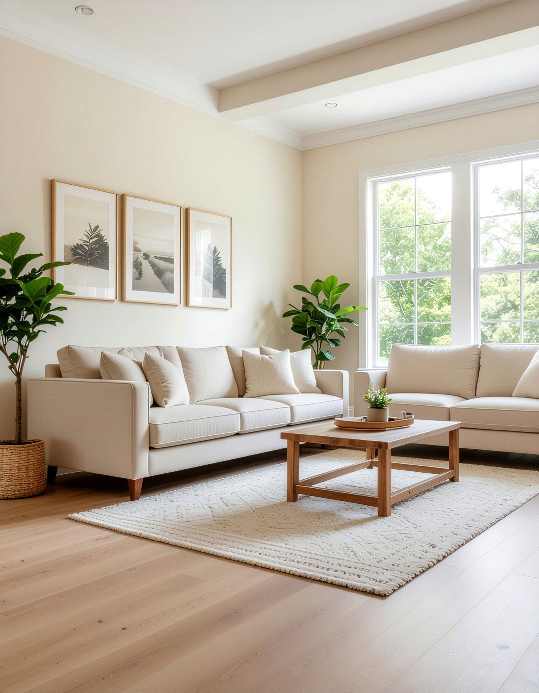 Neutral living room paint - 30 living room update ideas