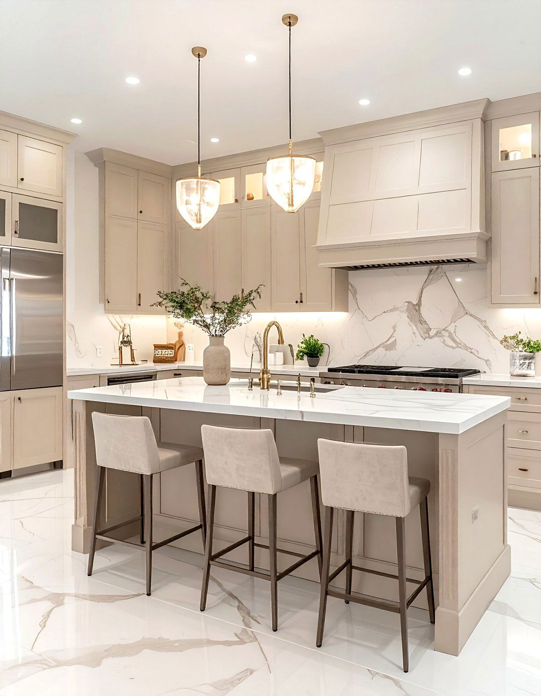 Neutral paint colors - 30 forever kitchen ideas