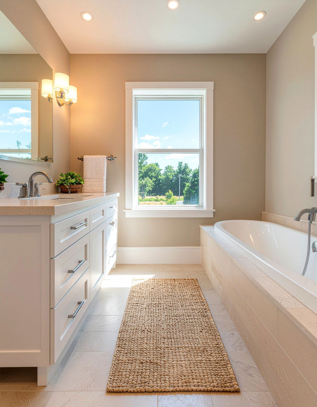 Neutral ranch bathroom colors - 30 ranch bathroom ideas