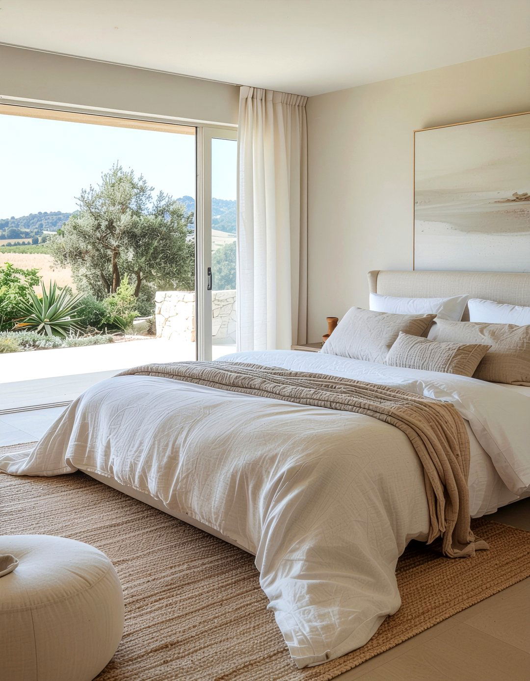 Neutral stone palette - 30 Georgian bedroom ideas