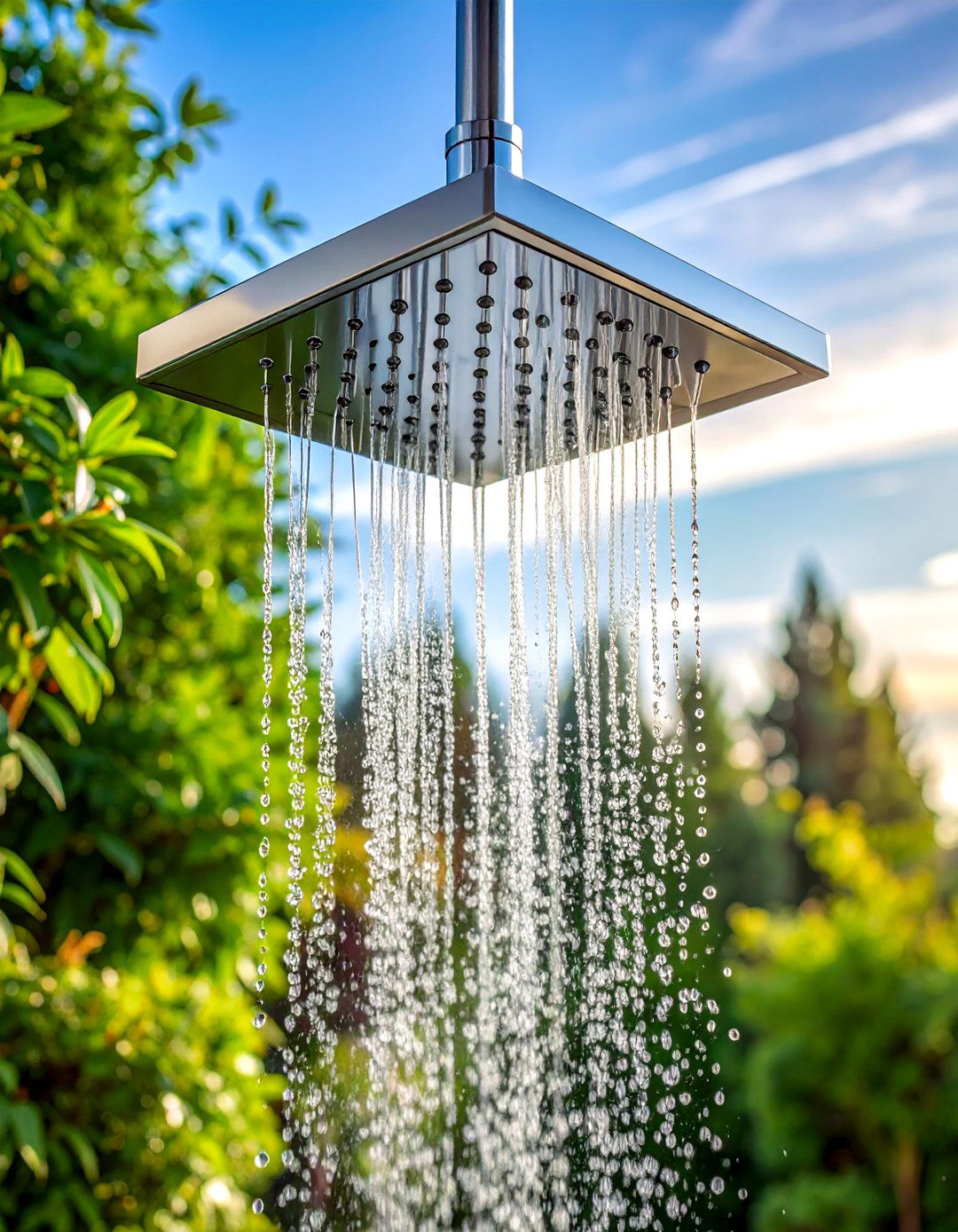 New Shower Head - 30 DIY bathroom remodel ideas