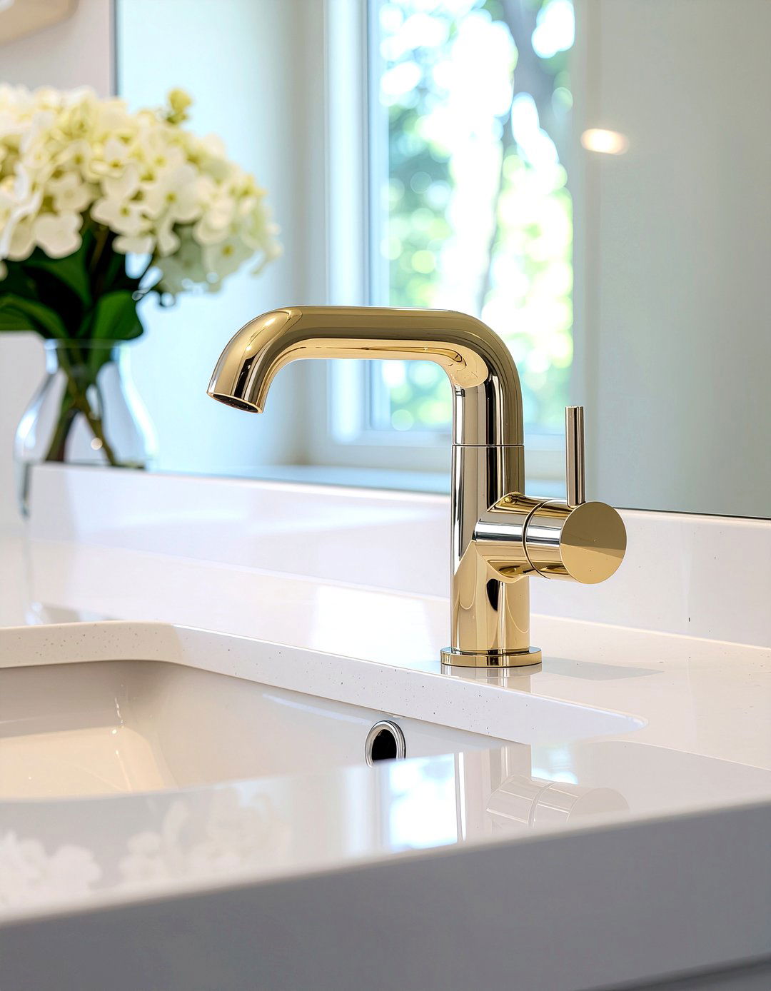 New bathroom faucet - 30 affordable bathroom ideas