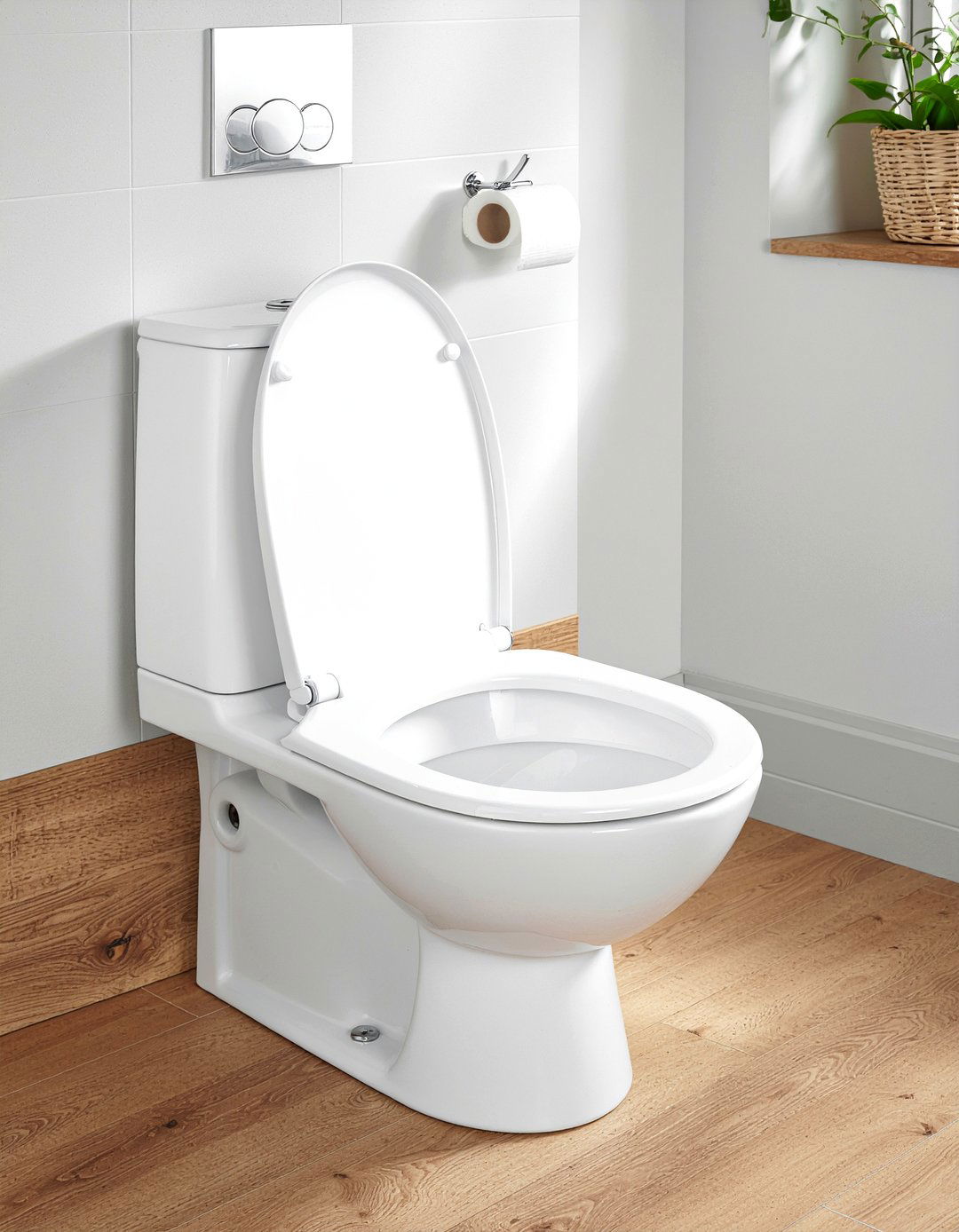 New toilet seat - 30 bathroom easy update ideas