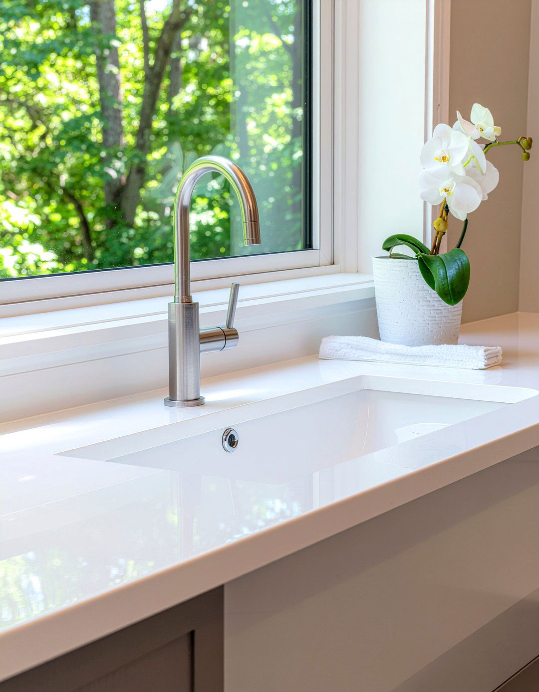 Newport Brass traditional cross handle faucet - 30 Newport Brass bathroom ideas