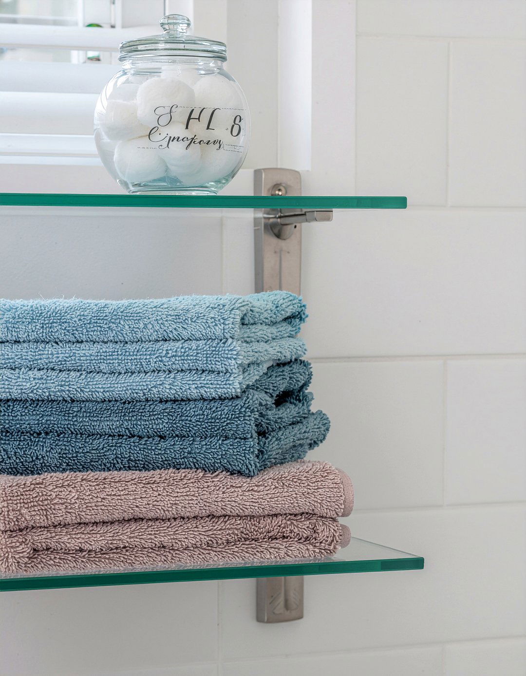 Nickel Bathroom Shelf - 30 nickel bathroom ideas