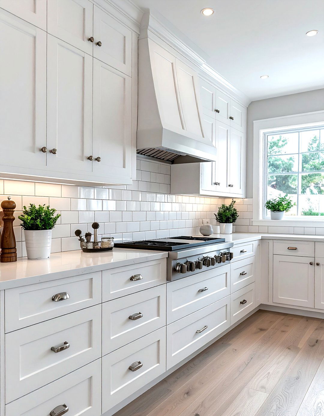 Nickel Hardware For White Cabinets - 30 nickel kitchen hardware ideas