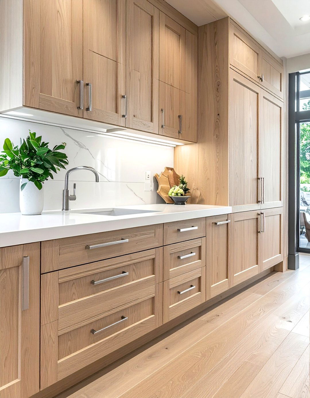 Nickel Hardware For Wood Cabinets - 30 nickel kitchen hardware ideas