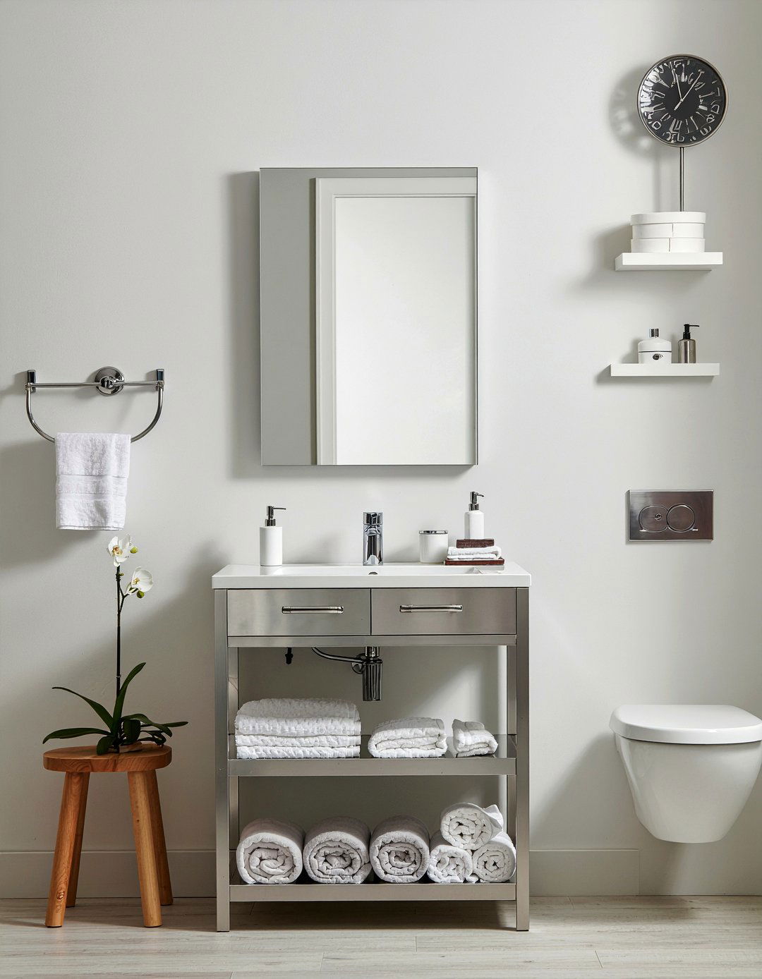 Nickel Medicine Cabinet - 30 nickel bathroom ideas
