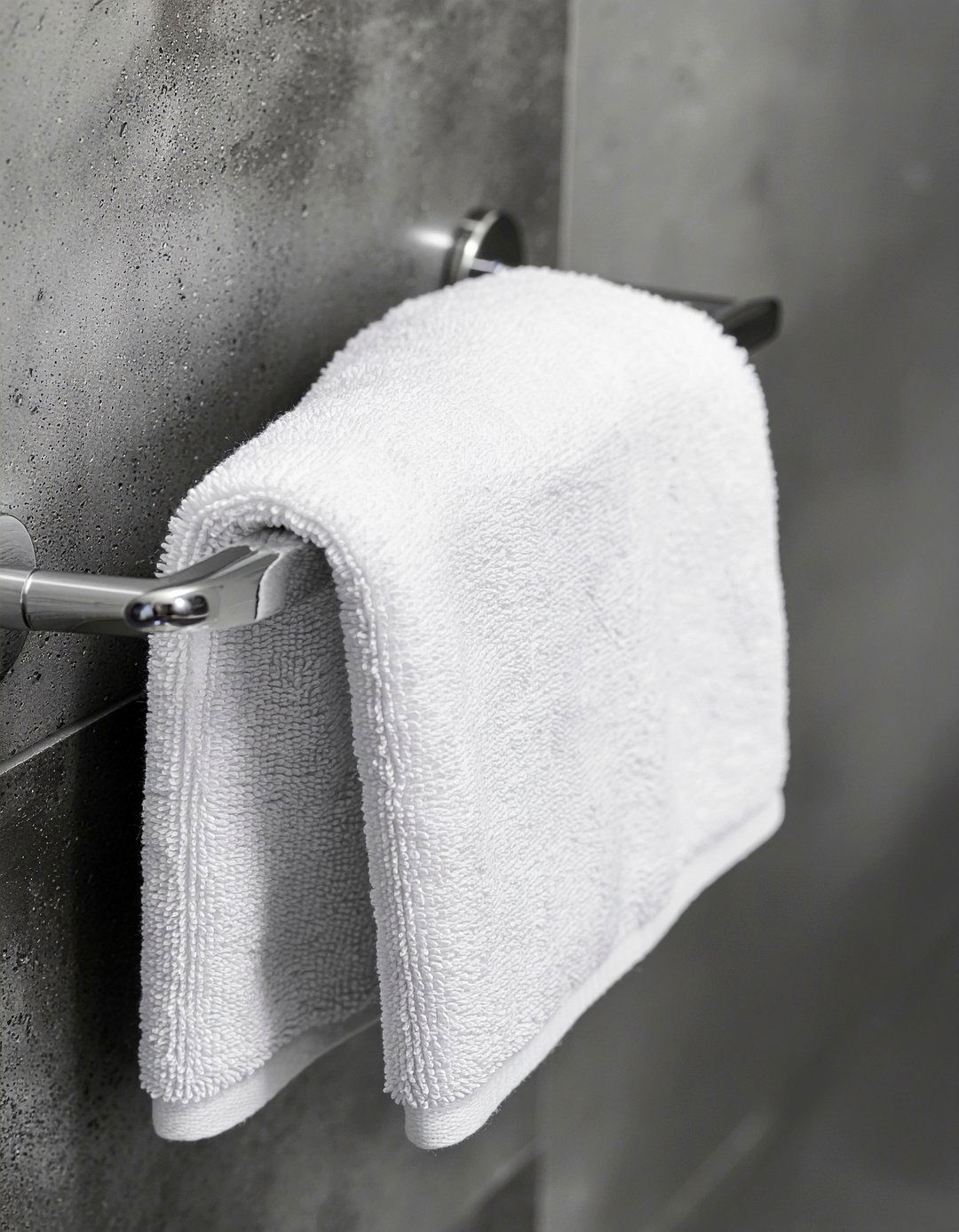 Nickel Towel Bar - 30 nickel bathroom ideas