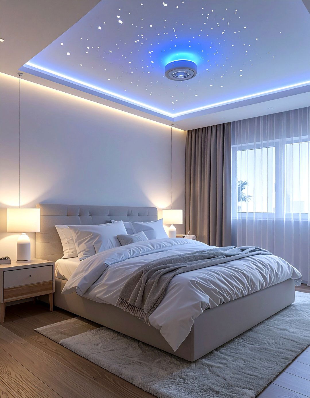 Night light projector - 30 kid-friendly decor ideas