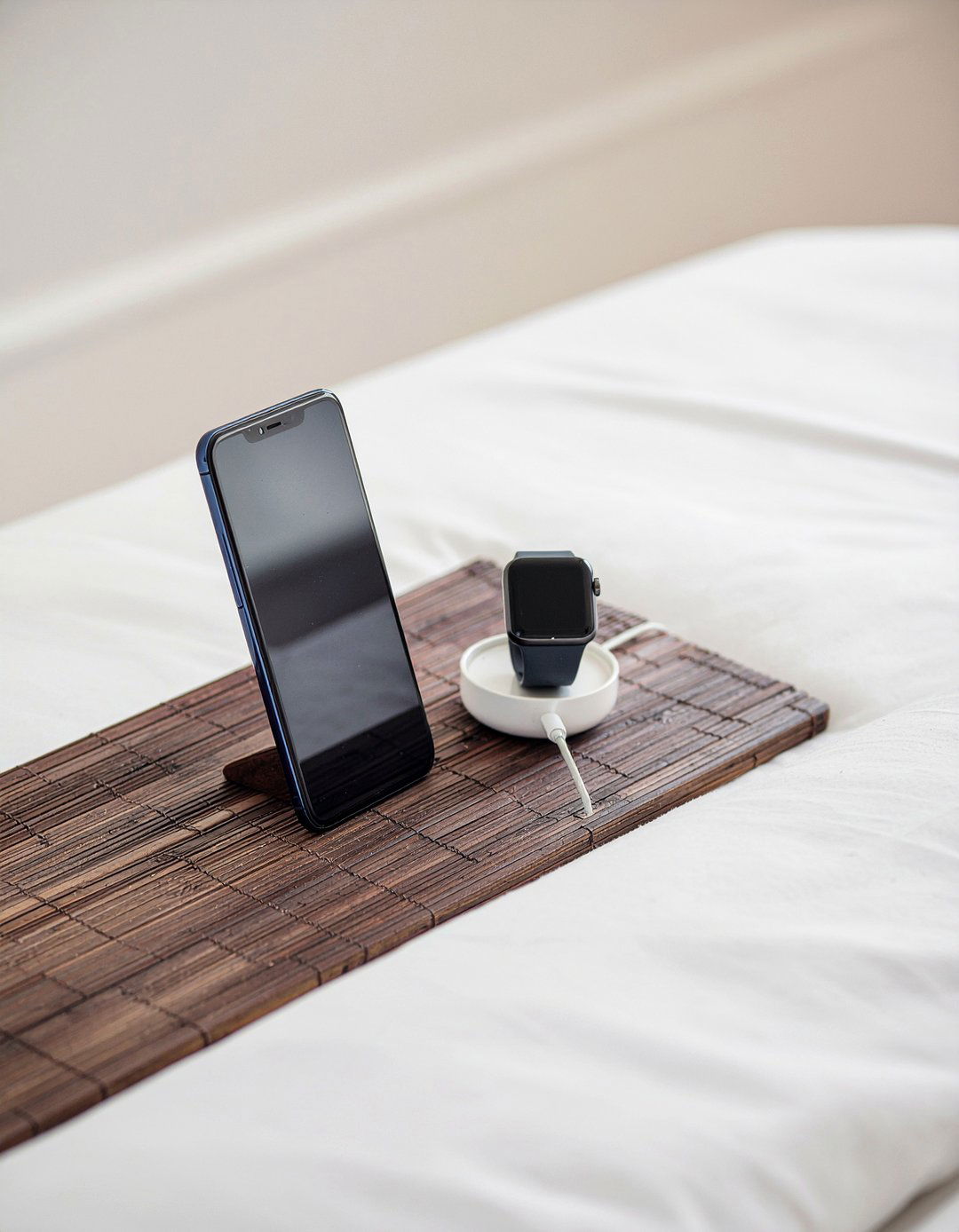 Nightstand charging station - 30 bedroom cable organizers