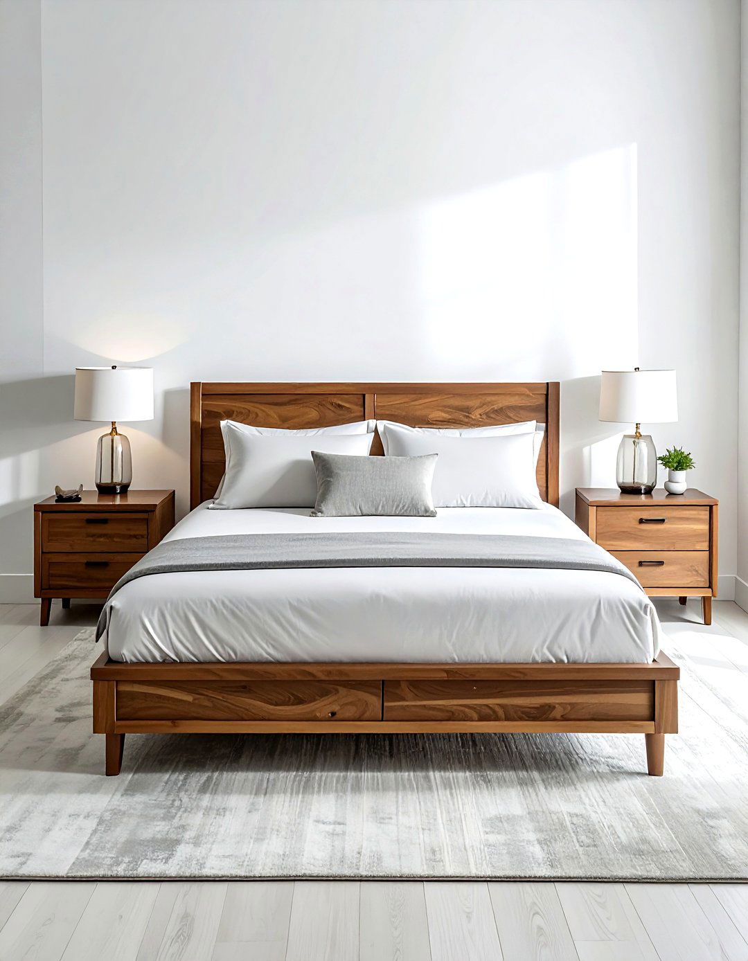 Nightstand to bed ratio - 30 decor proportion ideas