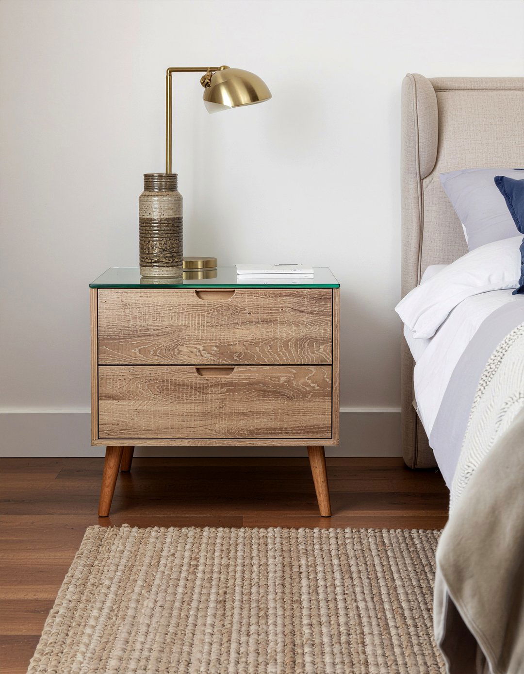 Nightstand with drawer - 30 bedroom modern nightstands