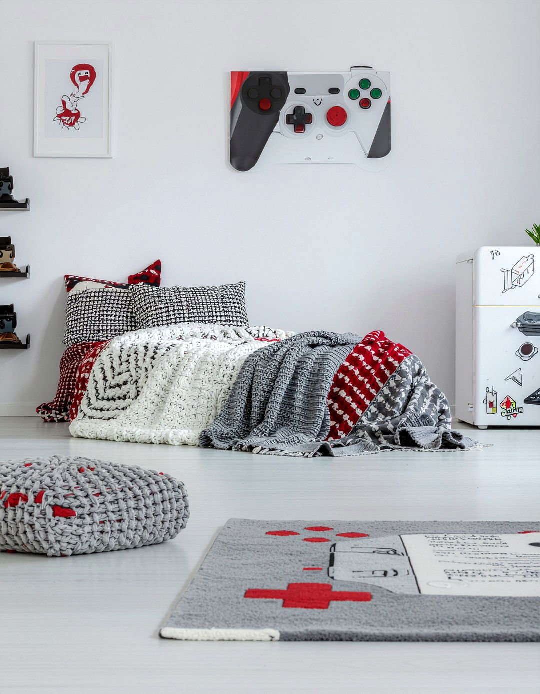 Nintendo Bedroom - 30 geek bedroom ideas