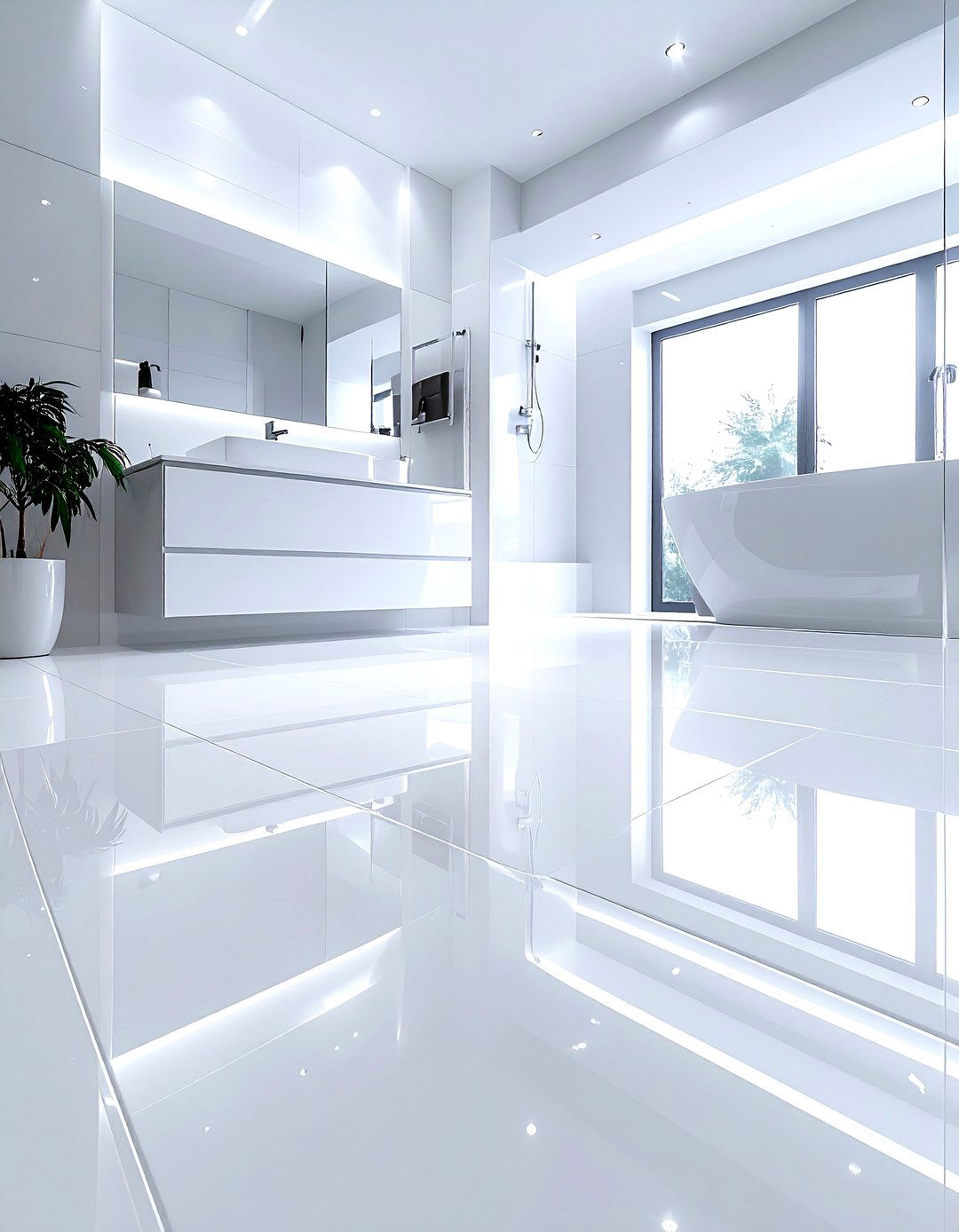 Non slip floor coating - 30 non-slip bathroom floor ideas