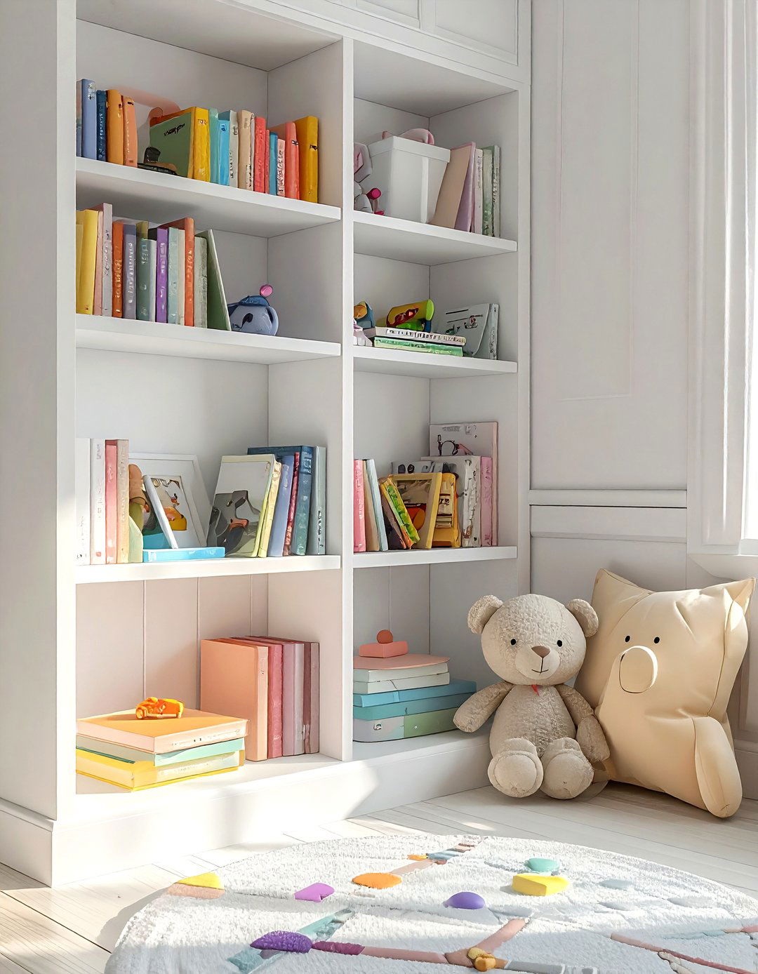 Nursery Book Shelf - 30 wall shelf decor ideas
