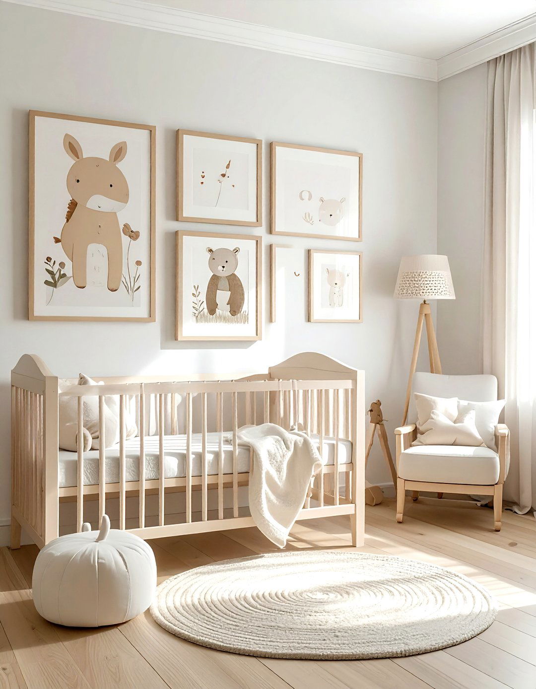 Nursery Frame Display - 30 frame arrangement ideas