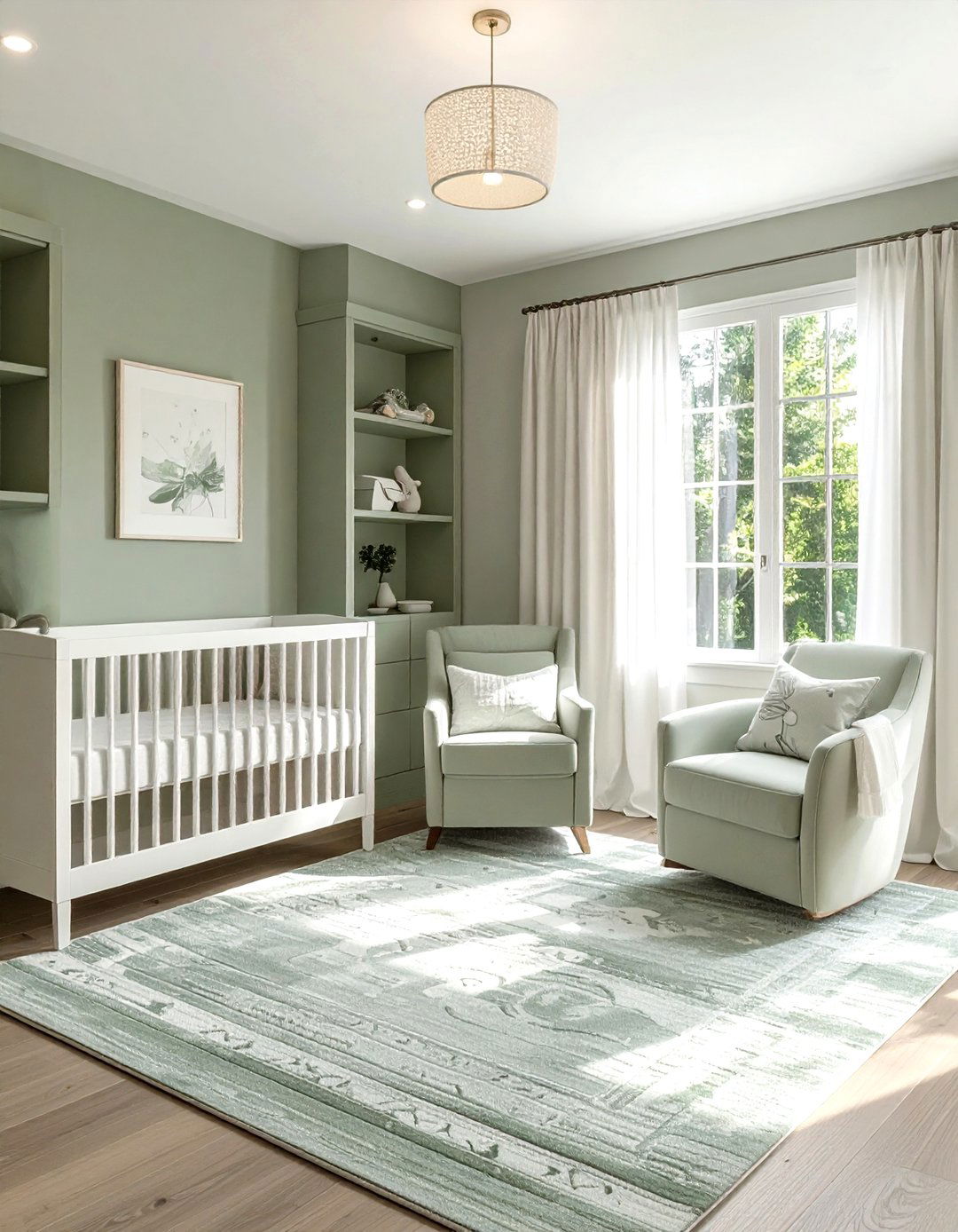 Nursery Room - 30 new construction bedroom ideas