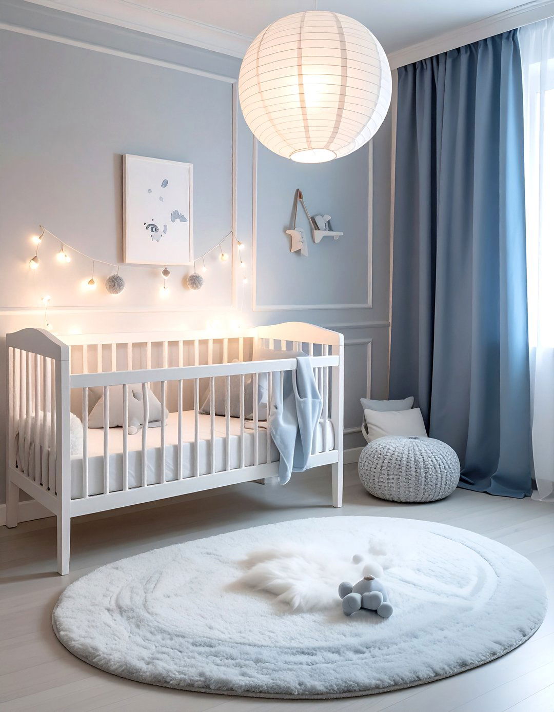 Nursery Soft Light - 30 string light ideas