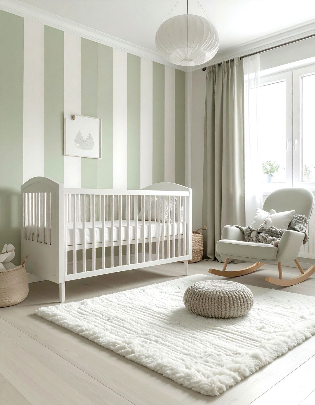 Nursery Striped Wallpaper - 30 striped wallpaper ideas