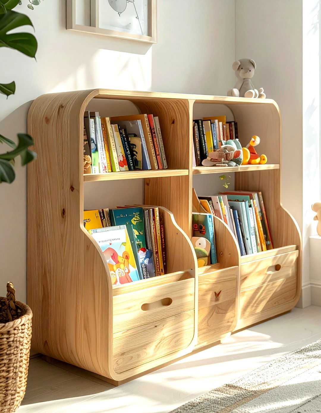 Nursery book display - 30 book decor ideas_1