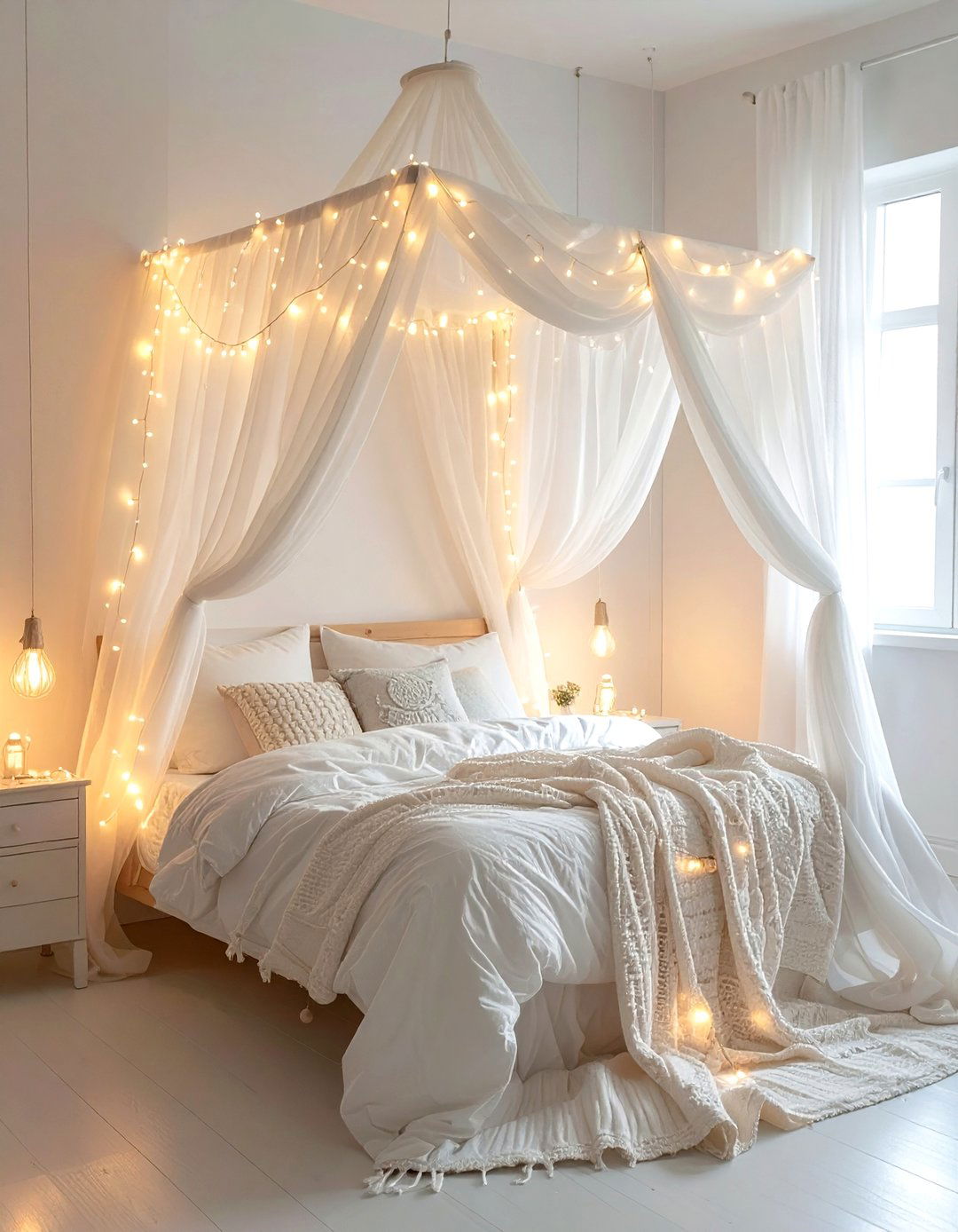 Nursery fairy lights - 30 nursery lighting ideas