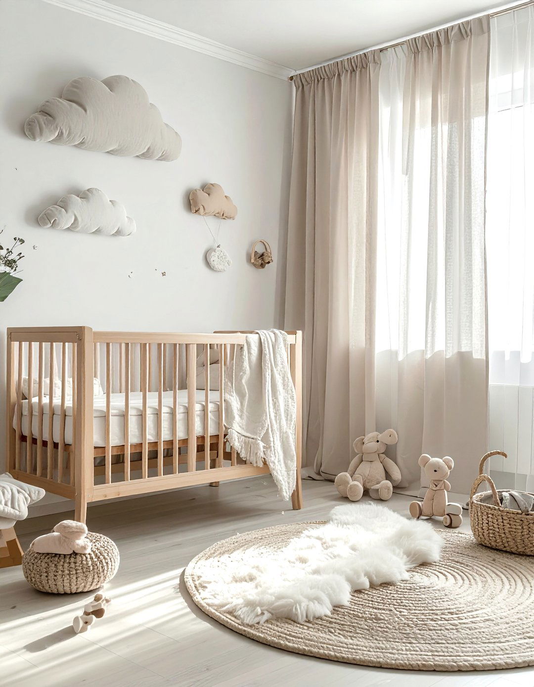 Nursery linen curtains - 30 linen curtain ideas