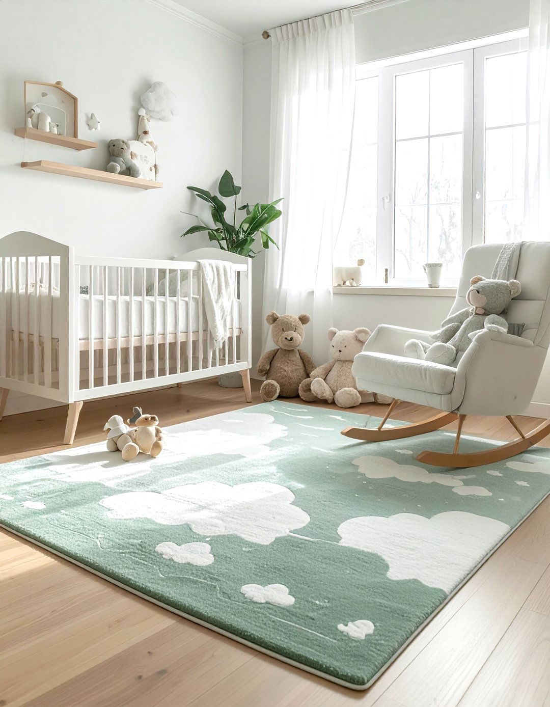 Nursery rug - 30 washable rug ideas