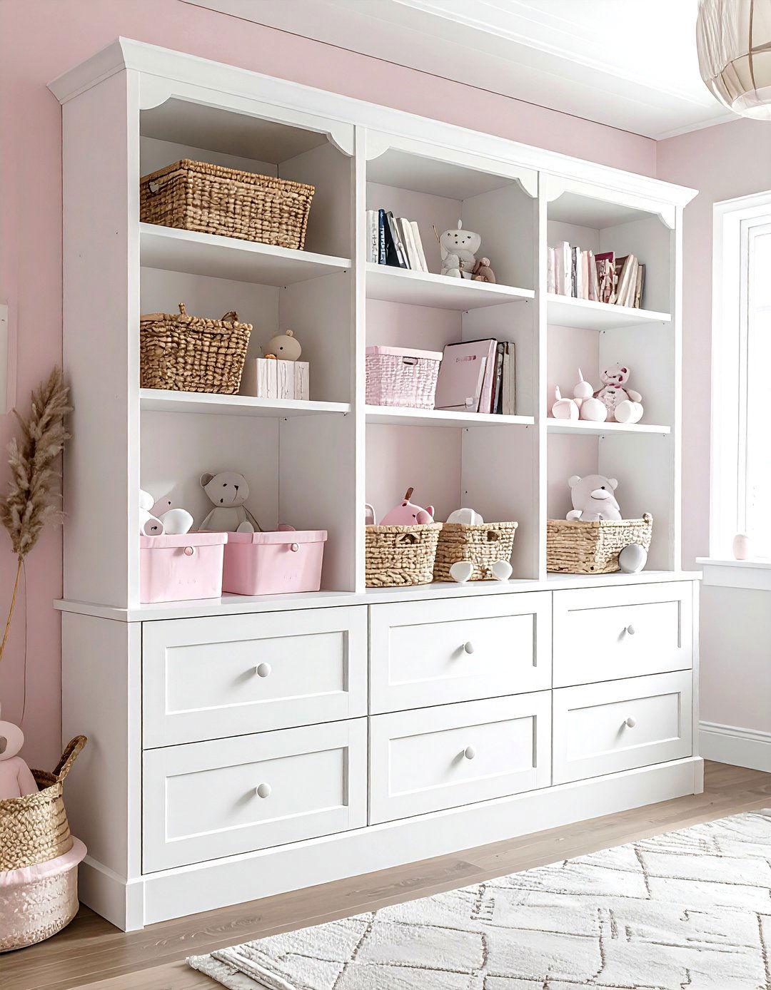 Nursery storage unit - 30 built-in bookcase ideas