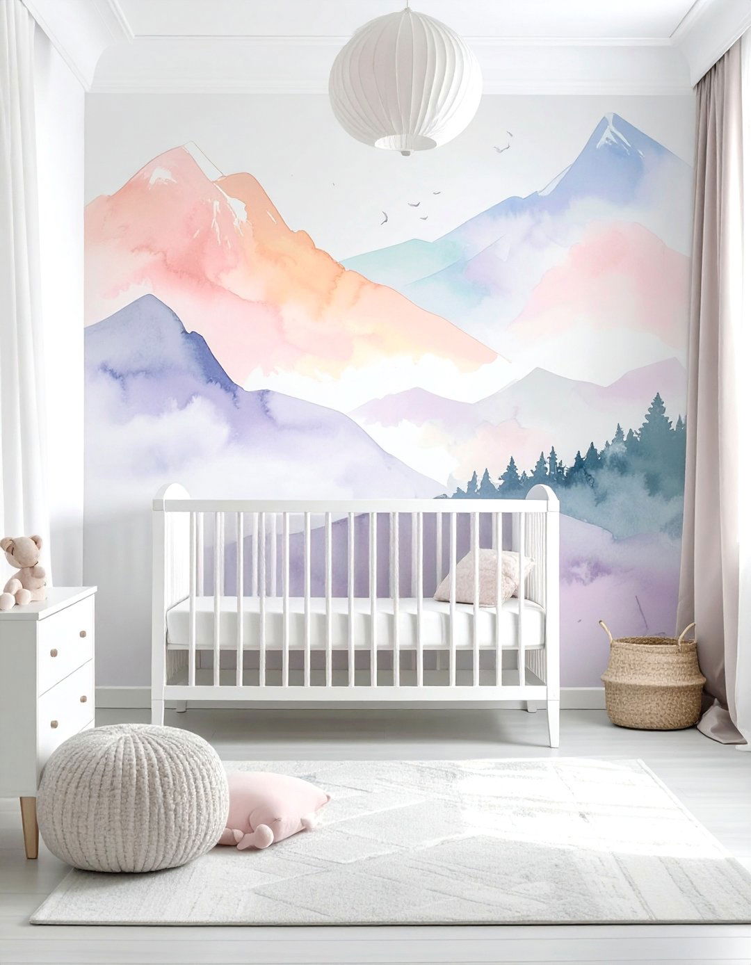 Nursery wall decal - 30 instant decor update ideas