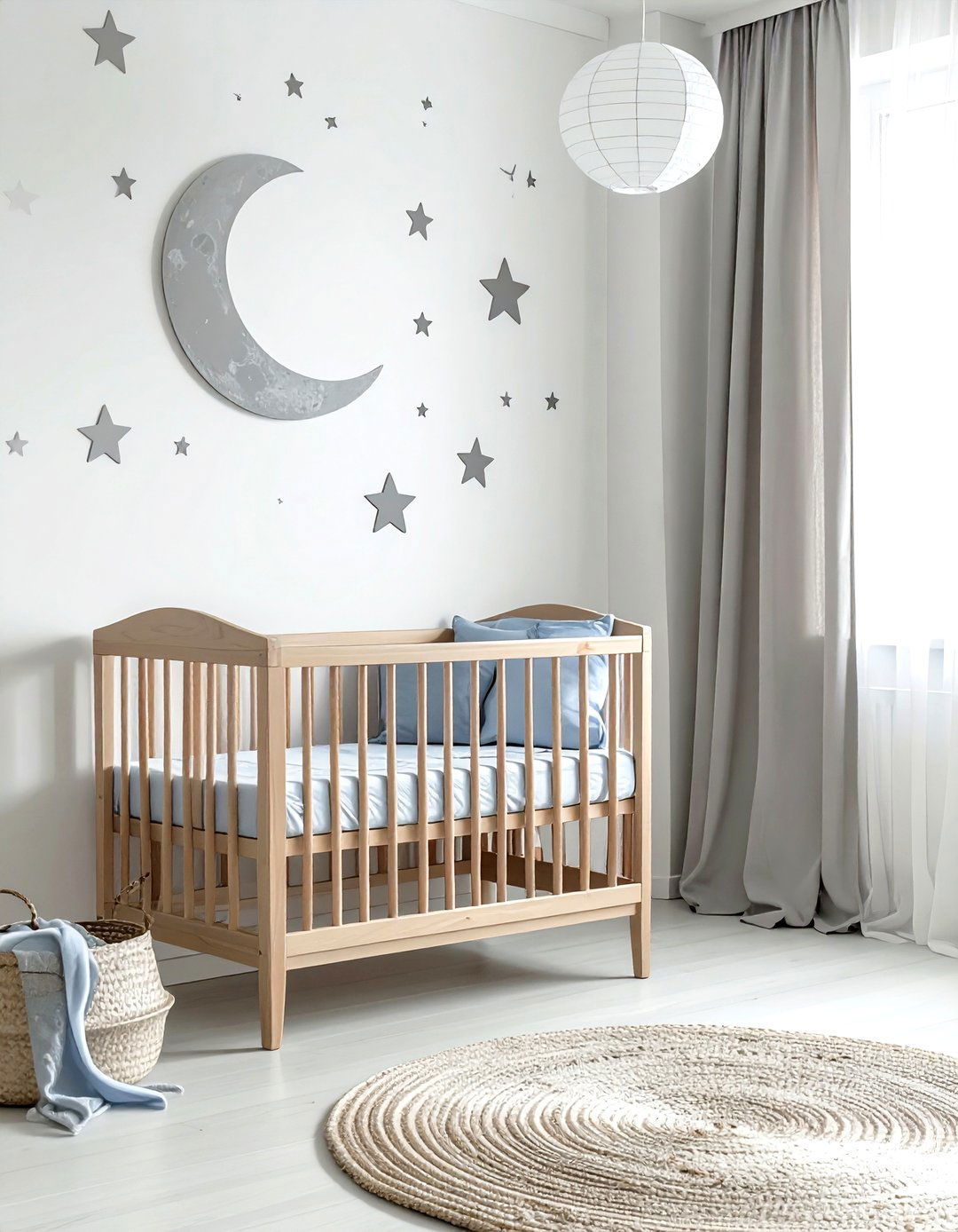 Nursery wall stickers - 30 creative decor ideas