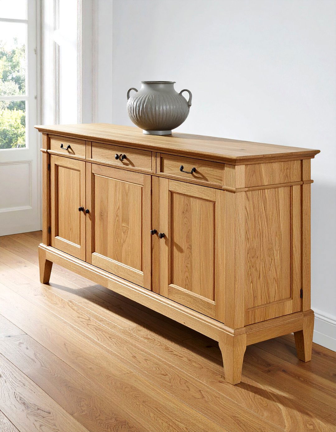 Oak Buffet - 30 dining room cabinet ideas