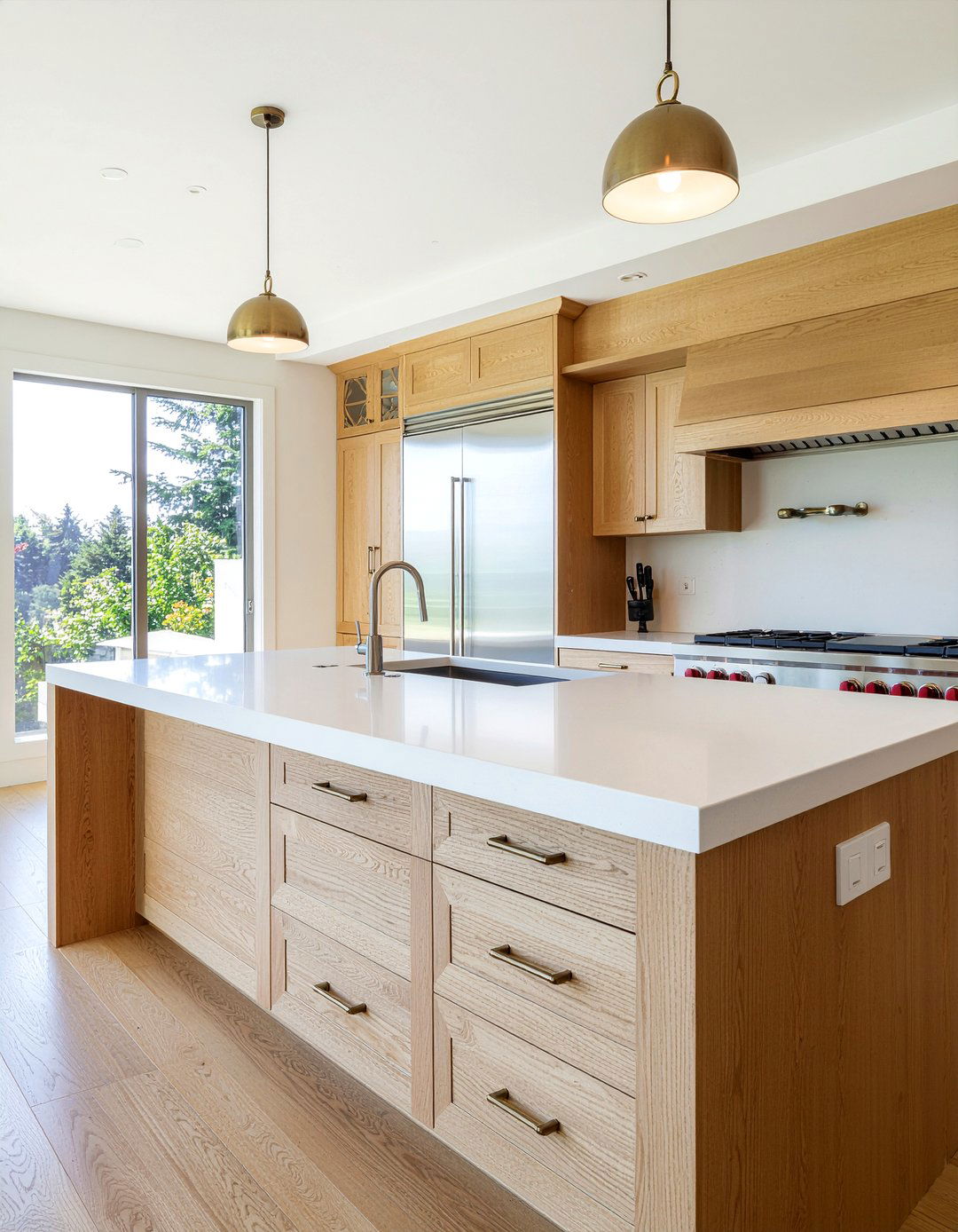 Oak Wood Cabinets - 30 kitchen cabinet ideas