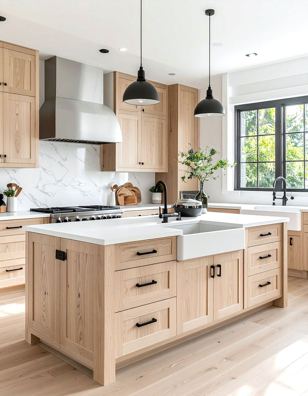 Oak kitchen cabinets - 30 new home kitchen ideas