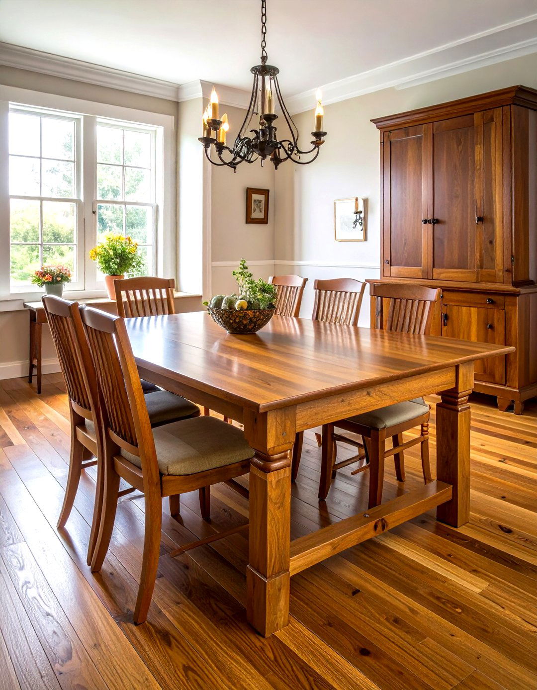 Oak trestle dining table - 30 trestle dining table ideas