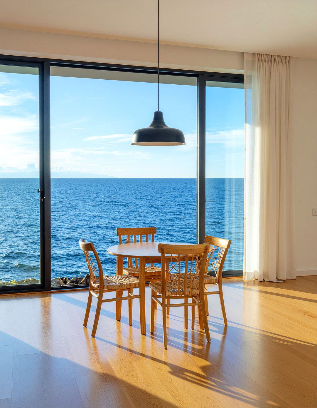 Ocean View Dining Room - 30 ocean-inspired dining room ideas