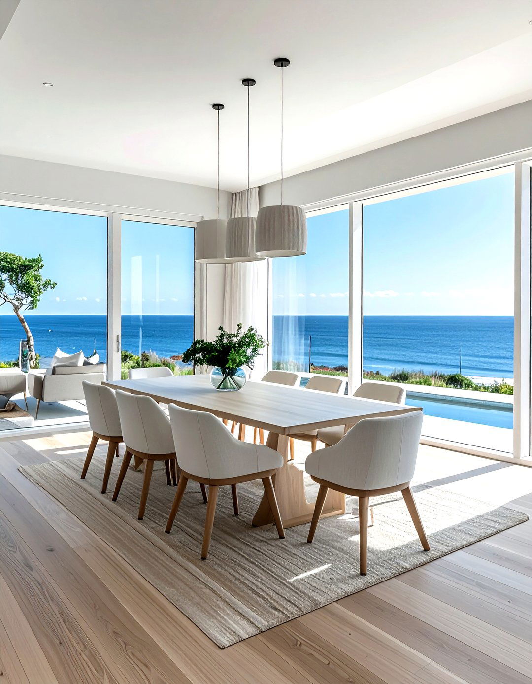 Ocean View Dining Room - 30 Nantucket dining room ideas