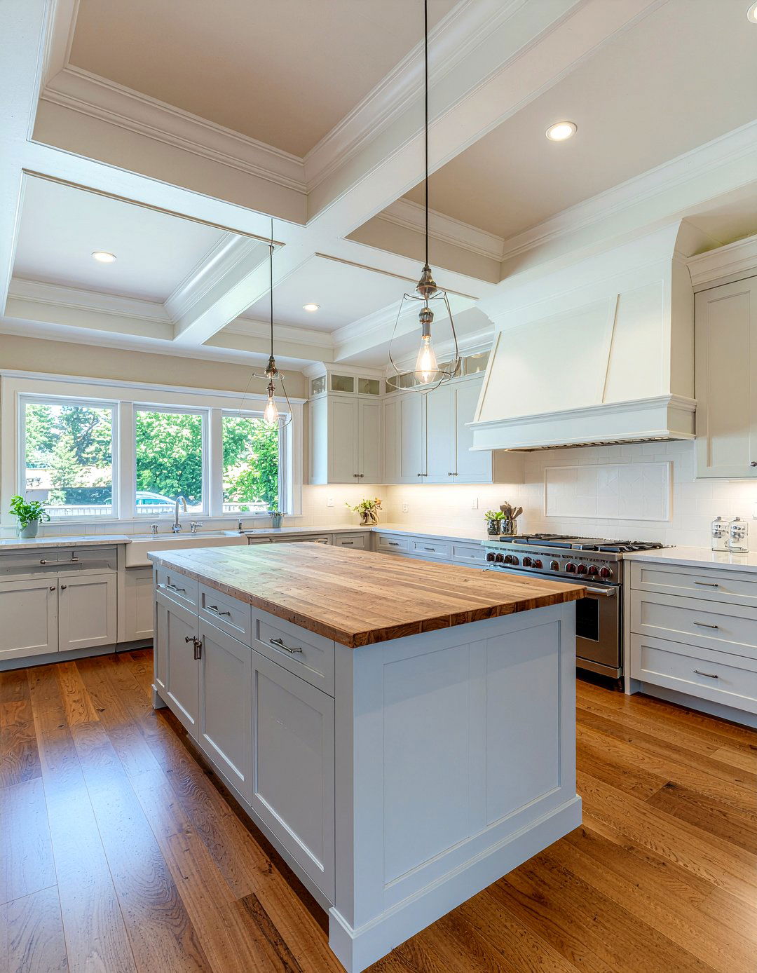 Off White Kitchen Ceiling - 30 kitchen painted ceiling ideas