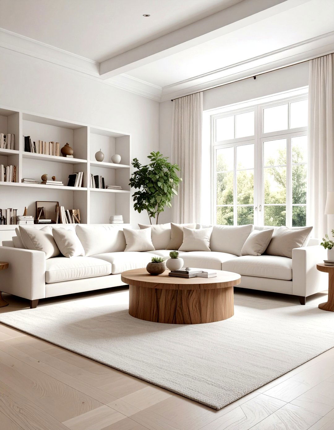 Off white living room - 30 white and white living room ideas