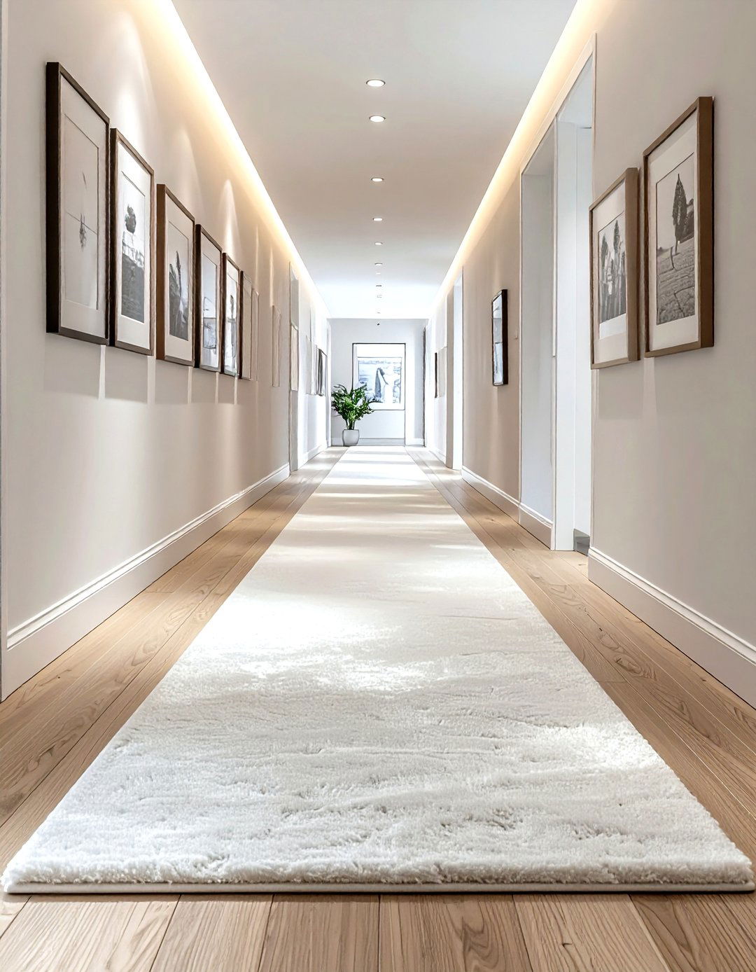 Off white runner rug - 30 neutral rug ideas