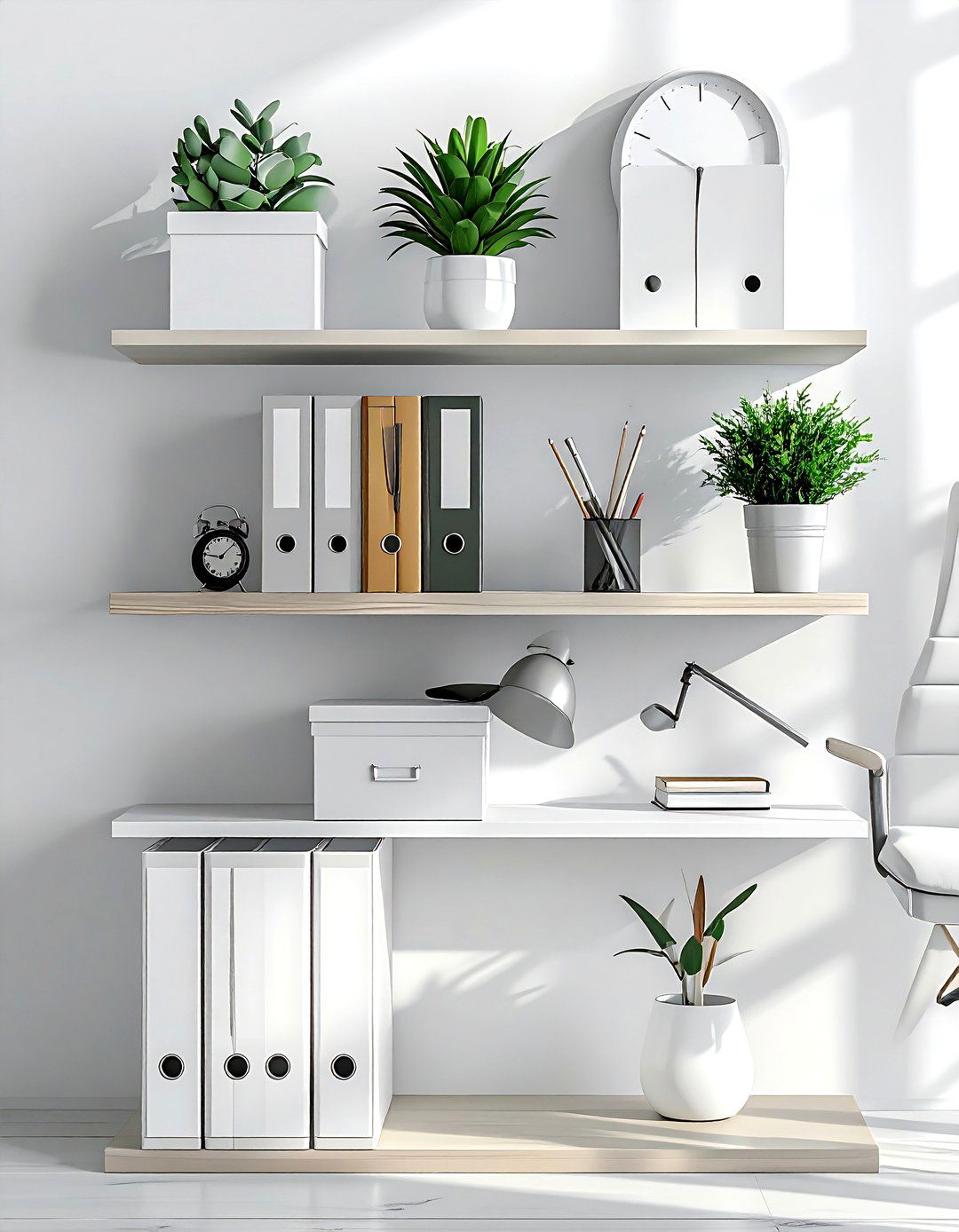 Office Shelf - 30 shelf styling ideas