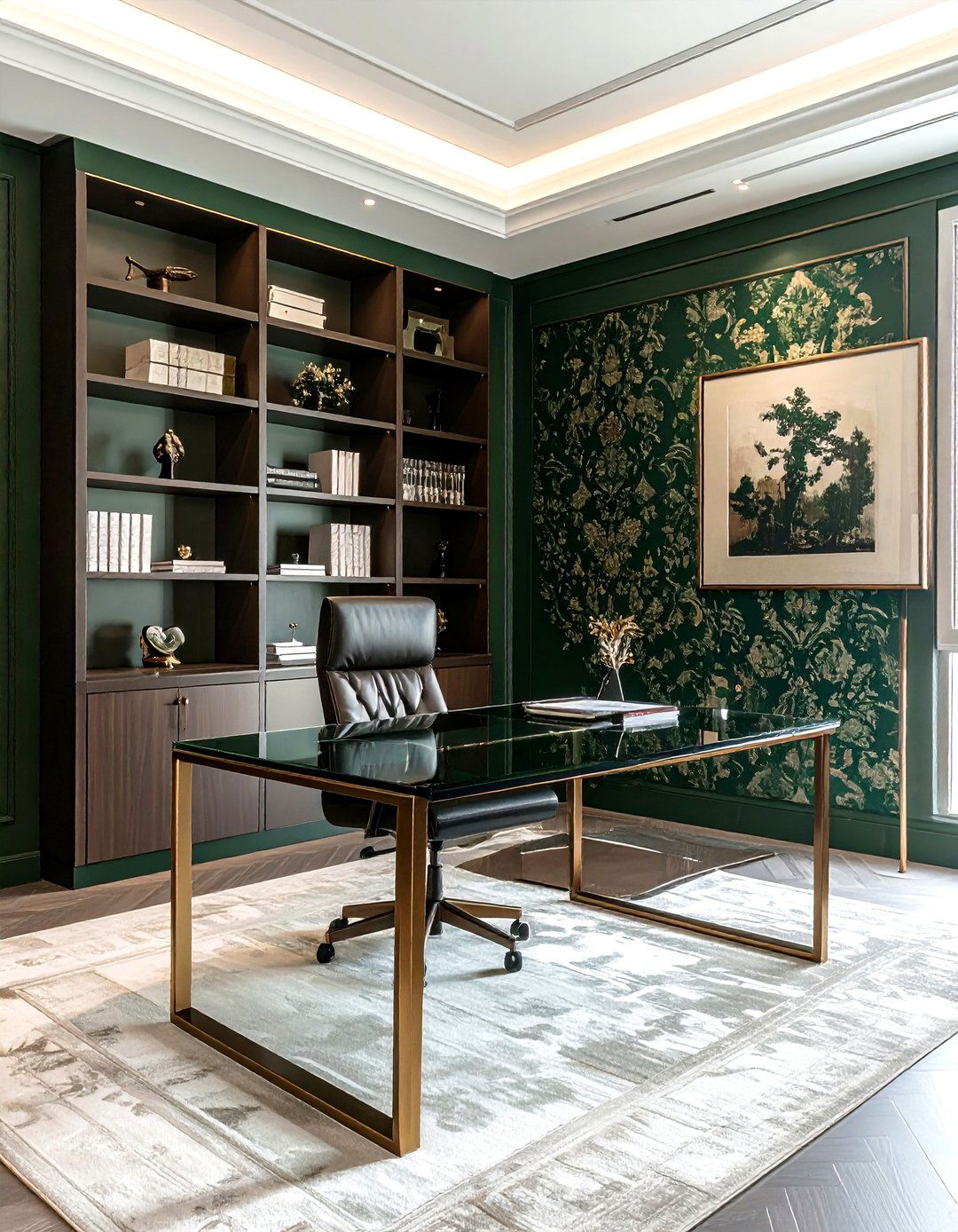 Office damask wallpaper - 30 damask wallpaper ideas