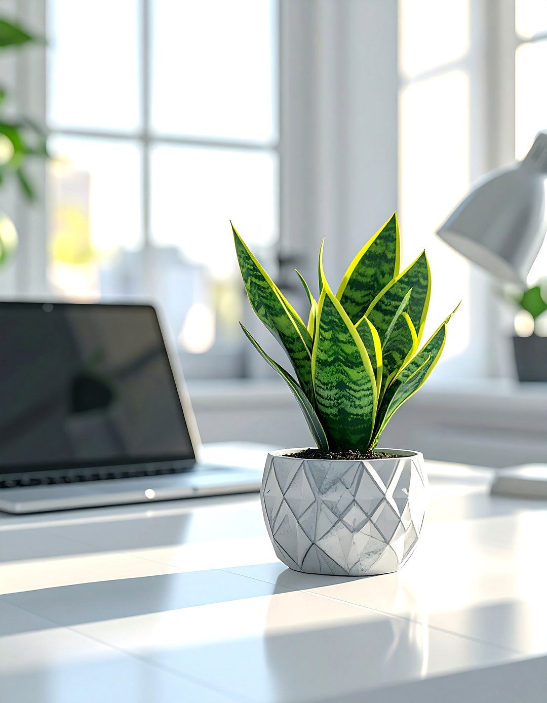 Office desk plant - 30 plant styling ideas