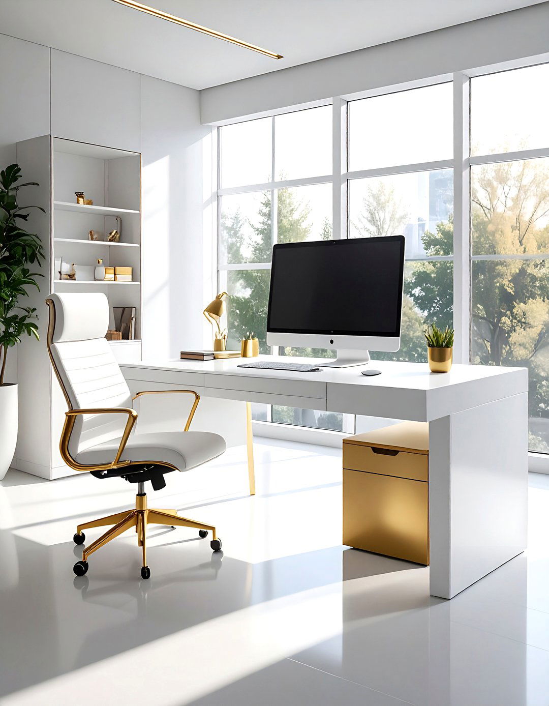 Office desk - 30 one-day decor project ideas