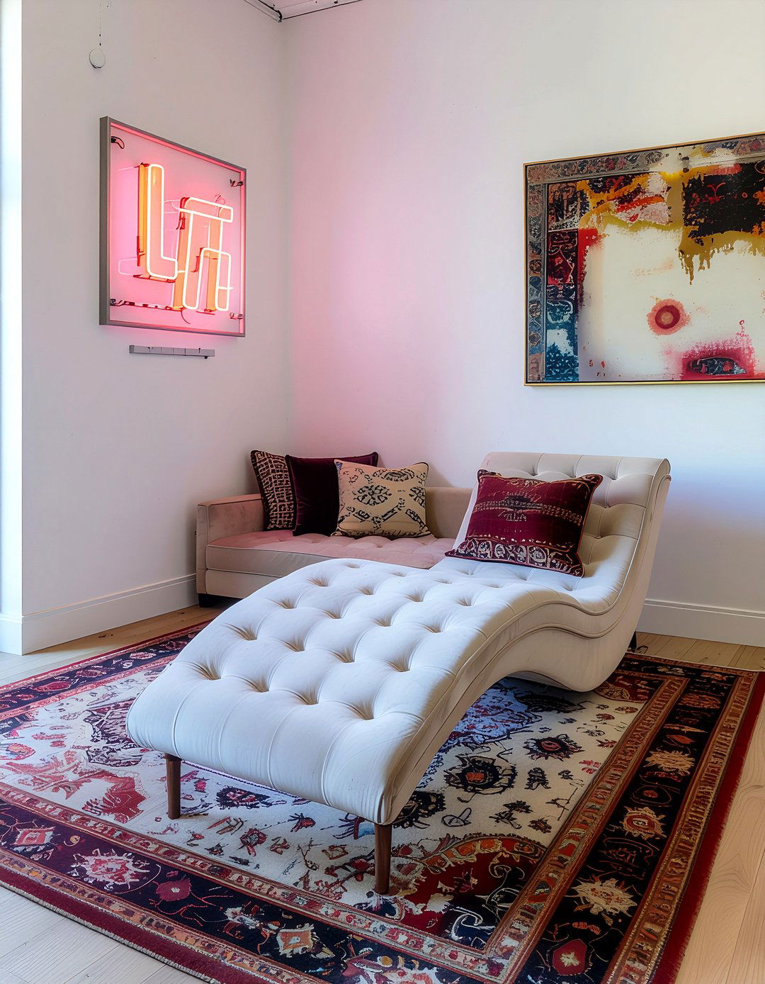 Offset rug layering - 30 layered rug ideas