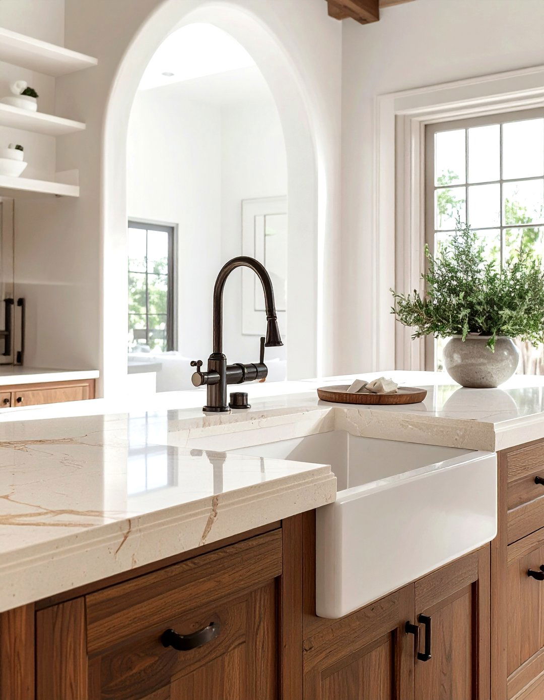 Oil Rubbed Bronze Faucet - 30 pull-down kitchen faucet ideas