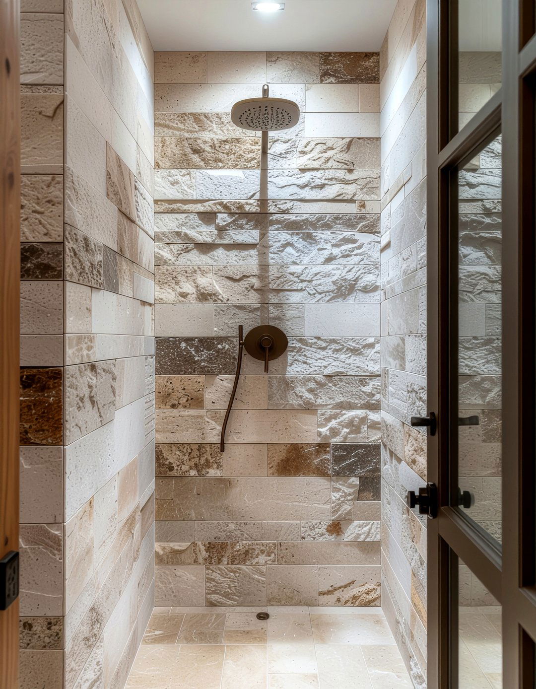 Oil Rubbed Bronze Shower Head - 30 bathroom hardware ideas