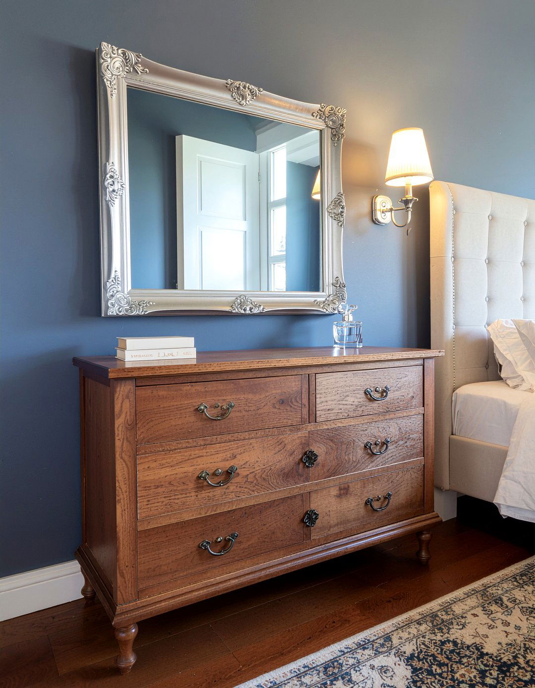 Old Growth Wood Dresser - 30 bedroom reclaimed wood furniture ideas