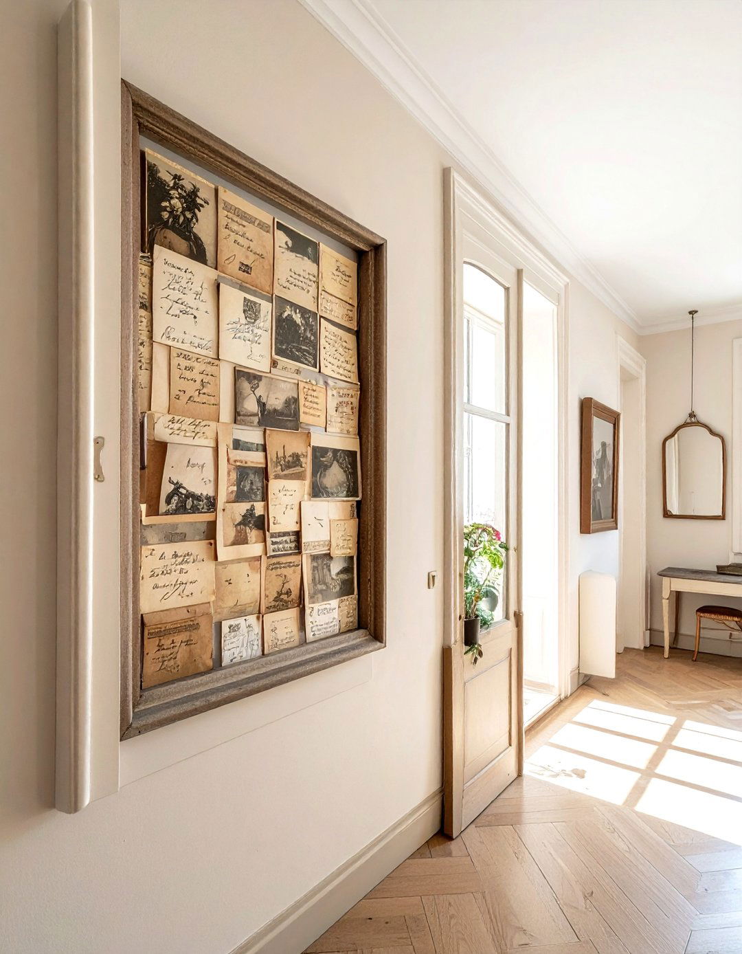 Old Postcard Display - 30 vintage collection display ideas