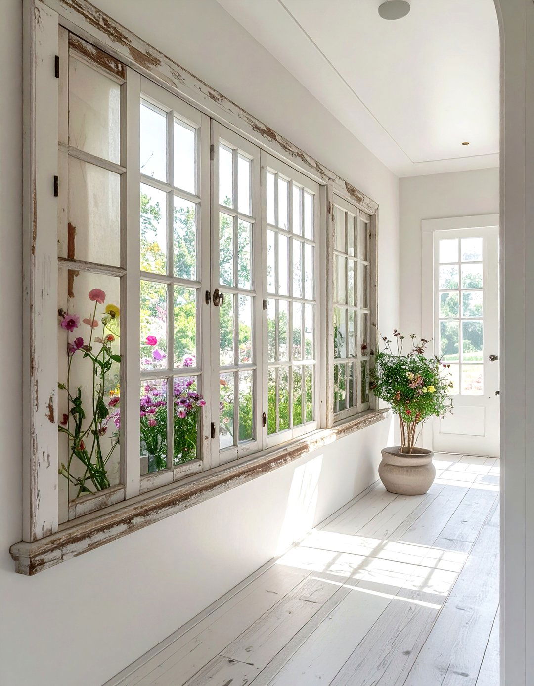 Old Window Frames - 30 secondhand decor ideas